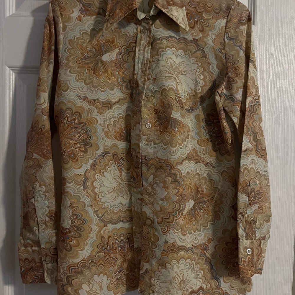 Vintage Patterned Shirt